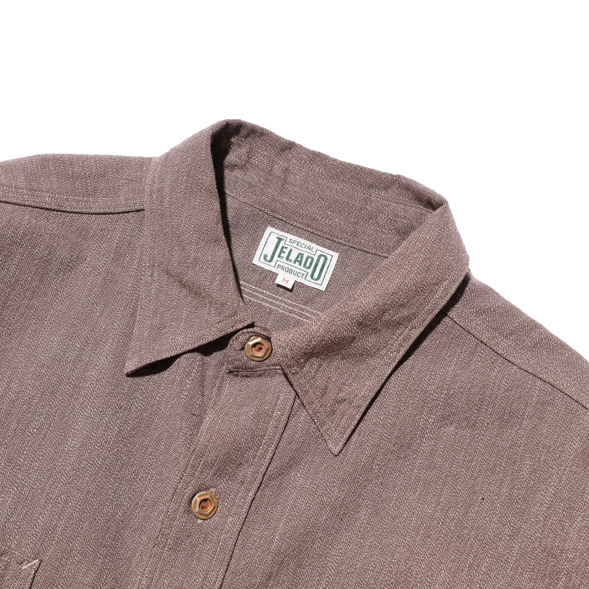 ジェラード JP81119 Smoker Shirt 撚り杢シャンブレー シャツ Chambray