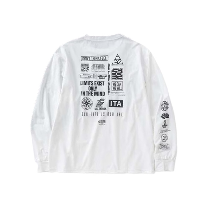 【SY32 SWEET YEARS】レディース ロングスリーブ S ホワイト SY32 by SWEET YEARS(エスワイサーティトゥ バイ スウィートイヤーズ