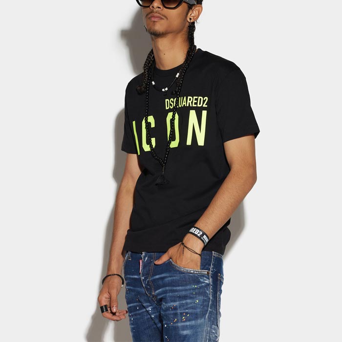 ディースクエアード S79GC0068 BE ICON COOL T-SHIRT メンズ 半袖