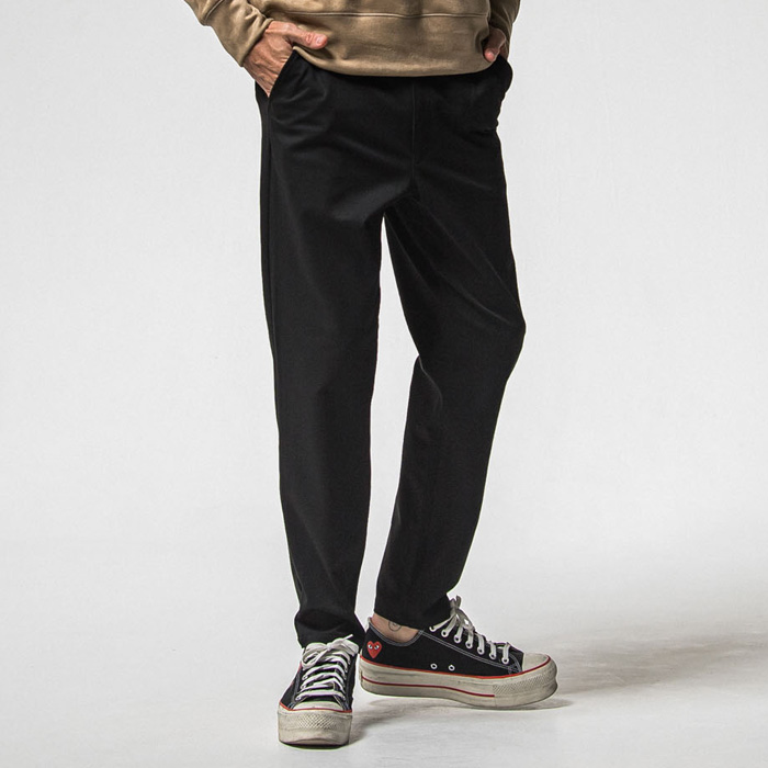 RESOUND CLOTHING(リサウンドクロージング) PAT WIDE EASY PANTS / RC38-ST-036BN / ブラック