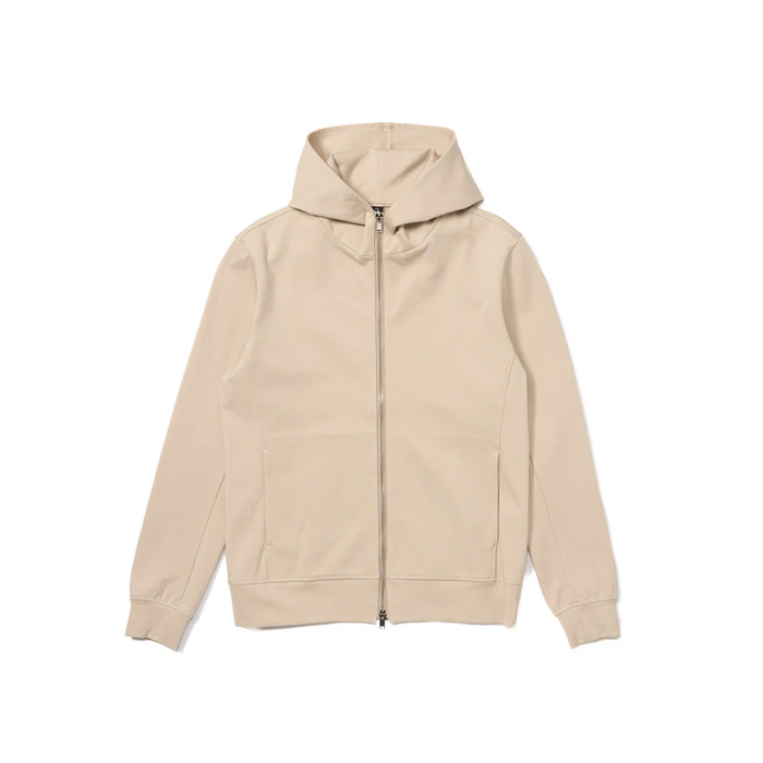 wjk(ダブルジェイケイ) 2089-cj31 high neck zip-up parka ベージュ