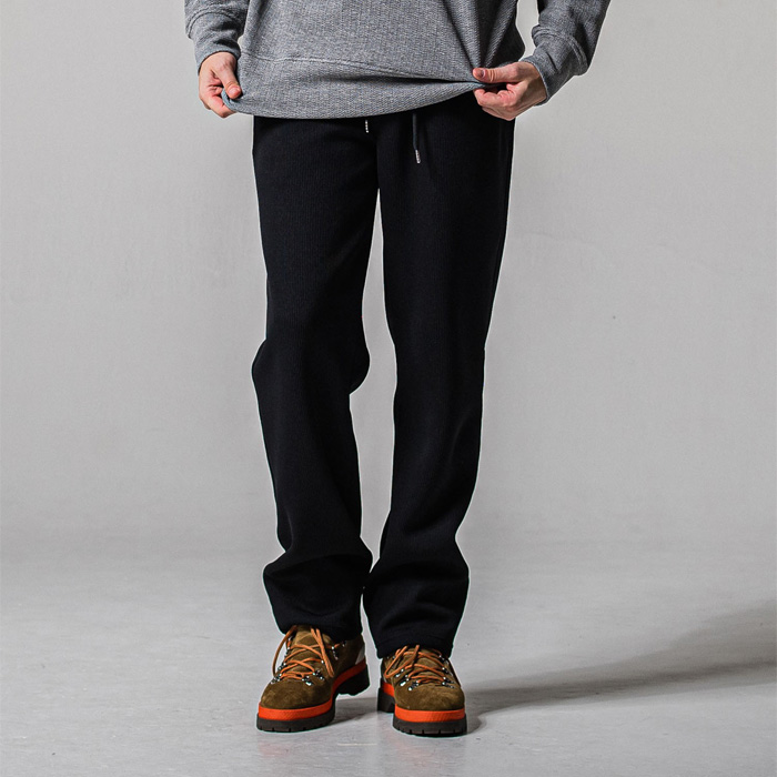 RESOUND CLOTHING(リサウンドクロージング) AZE WIDE TUCK PANTS / RC39-ST-016WT2 / ブラック