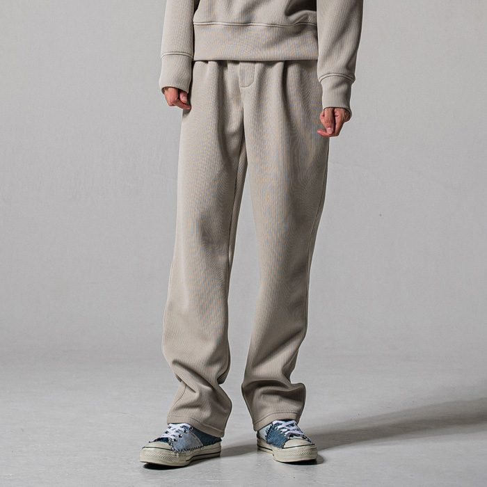 RESOUND CLOTHING(リサウンドクロージング) AZE WIDE TUCK PANTS / RC39-ST-016WT2 / グレージュ