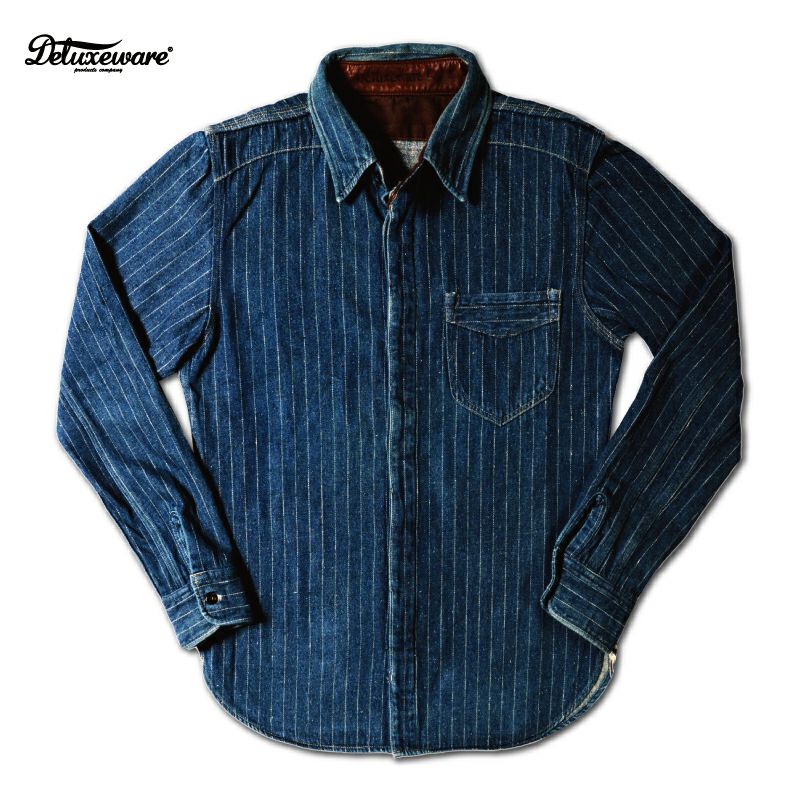 DELUXEWARE(デラックスウエア) 7630A[DENIM NEL SHIRT]