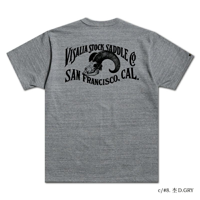 DELUXEWARE(デラックスウエア)  DXTS-2601[SADDLE]:杢D.GRAY