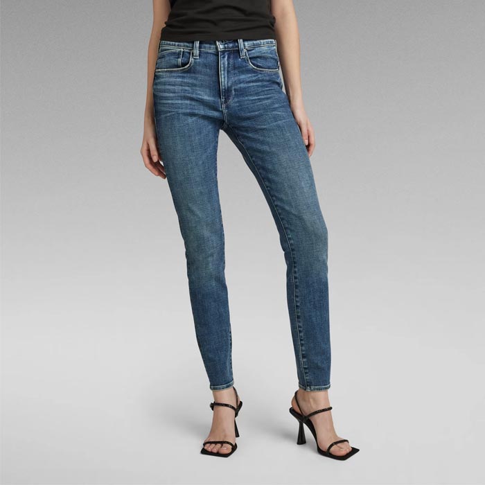 30％OFF ジースターロウ D19079-C051-C606 LHANA SKINNY JEANS