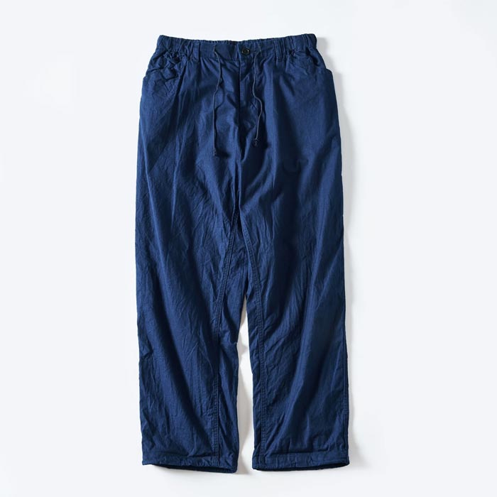 ポストオーバーオールズ #3319-SSI E-Z Chinois De Luxe summer sheeting indigo イージーシノワ・デラックス メンズ パンツ イージーパンツ