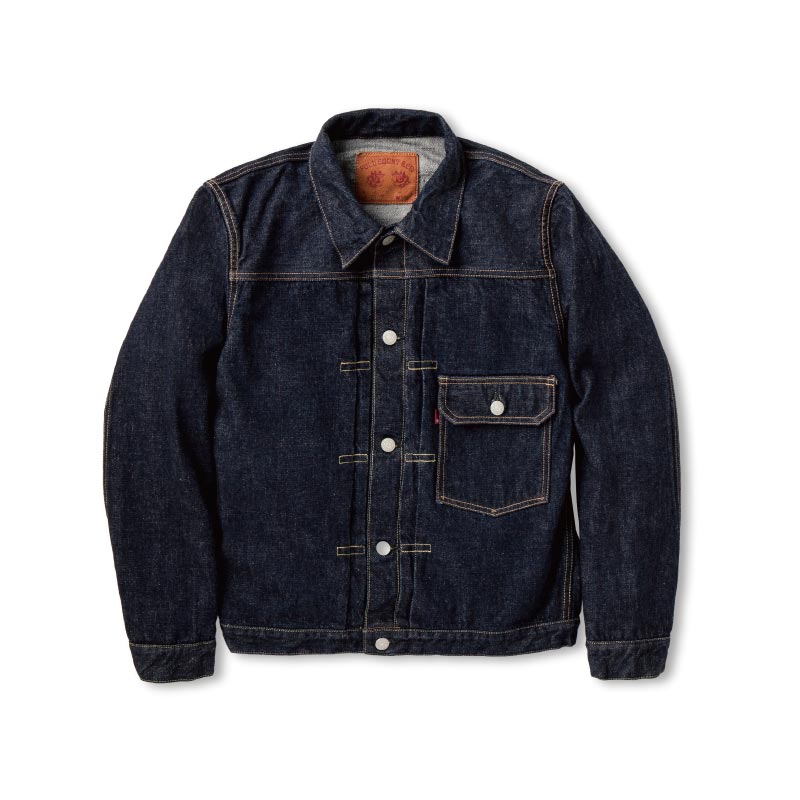 フルカウント 2107XX Type 1 Denim Jacket Heavy Oz (One Wash) ファーストタイプ デニムジャケット 15.5oz