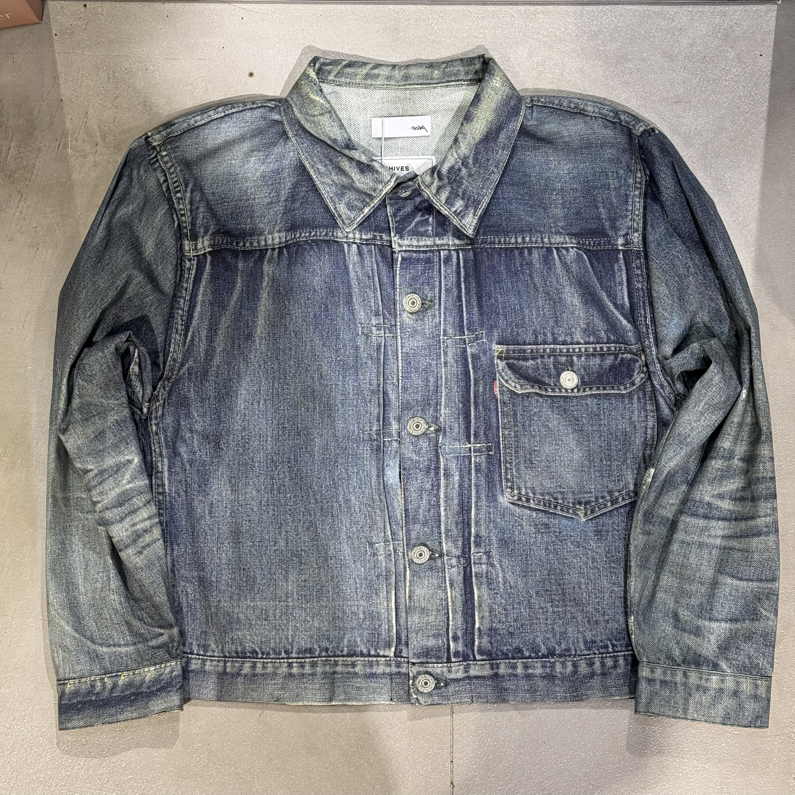 Trompe l'oeil Denim Jacket