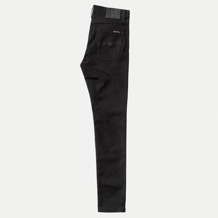 Nudie jeans 54161-1023 Lean Dean Dry Everblack メンズ ブラック