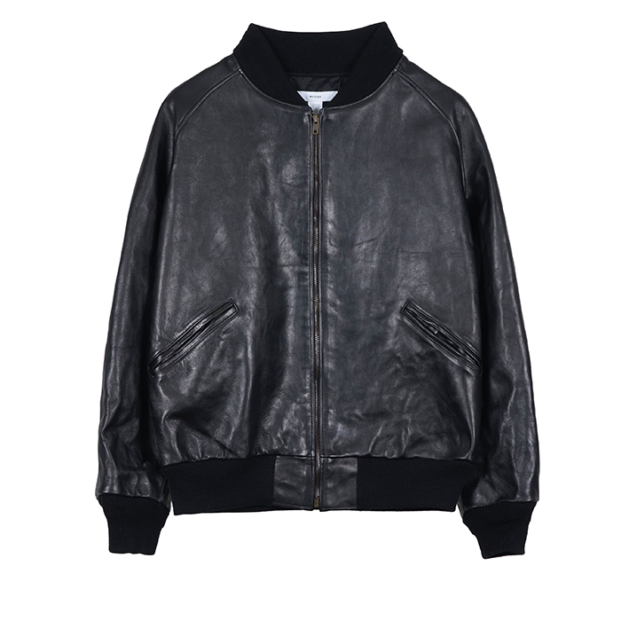 MASSES(マシス) LEATHER JACKET ZIP | ユニークジーンストア