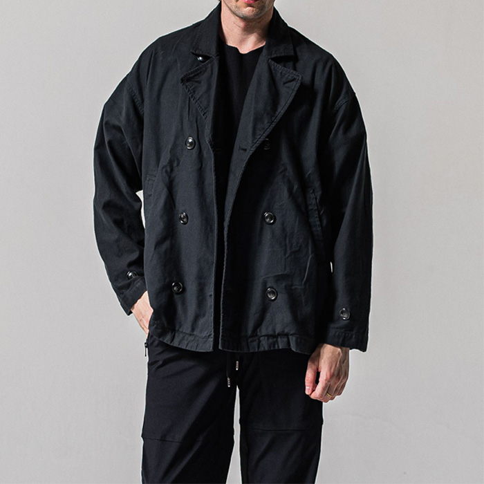 RESOUND CLOTHING(リサウンドクロージング) MV OVER PCOAT / RC39-JK-006 / BLACK