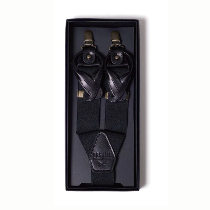 ORGUEIL(オルゲイユ)Military Suspender【OR-7325】:Black