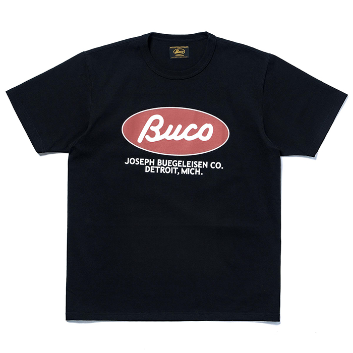 BUCO(ブコ)BUCO TEE / BUCO OVAL:BLACK