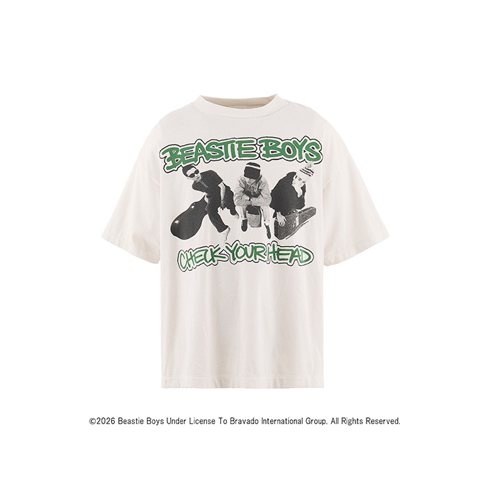 SAINT Mxxxxxx(セントマイケル) SM-MK8-0000-C23 / BTB_SS T-SHIRT / BEASTIEBOYS / WHT