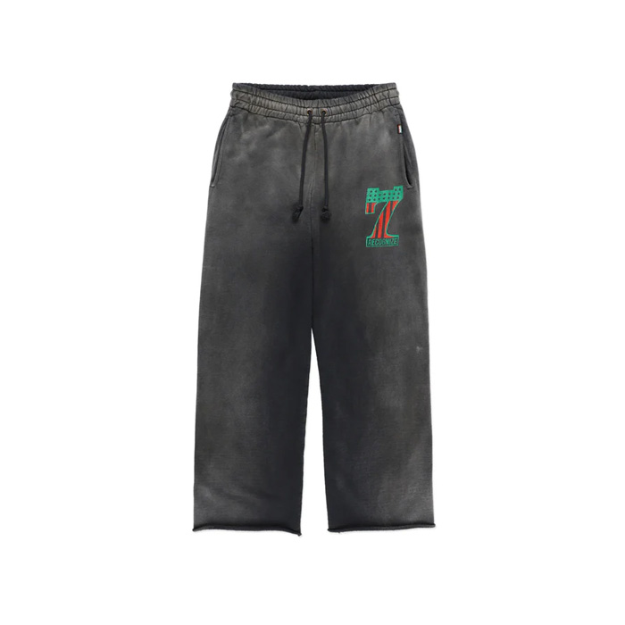 BOWWOW(バウワウ)×RECOGNIZE(レコナイズ) VINYL SWEAT PANTS AGED / BWRC261-7VSP / BLACK