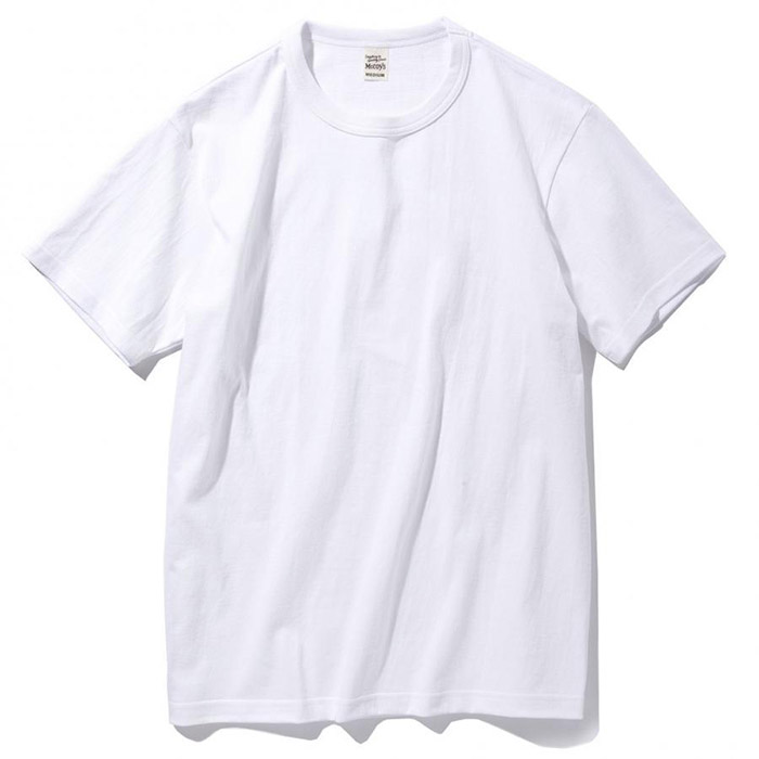 ジョーマッコイ MC20000 McCOY'S 2pcs PACK TEE 二枚セット 半袖Tシャツ ホワイト