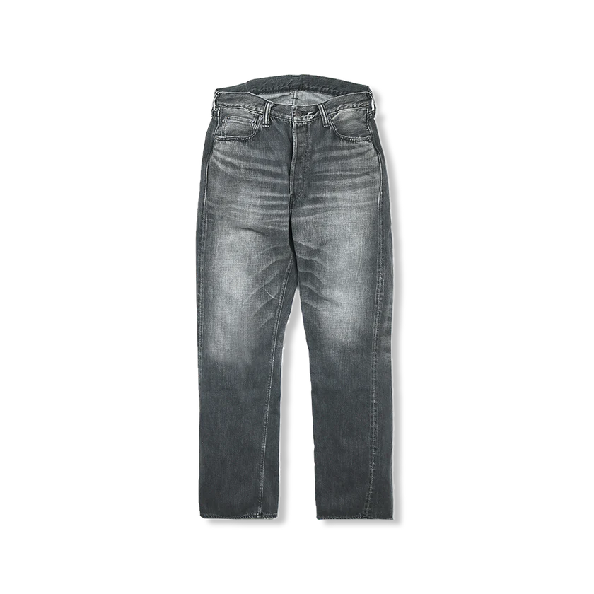 FULLCOUNT(フルカウント) 1101BKSSHW Straight Black Selvedge Denim Dartford(Super Smooth)