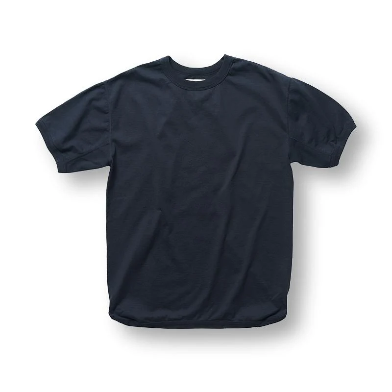 FULLCOUNT(フルカウント) 5222-22 Flat Seam Heavyweight T Shirt Ink.Blk
