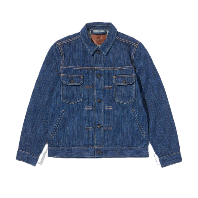 pure blue japan(ピュアブルージャパン)[6225-L] 14.5oz Waterfall Denim Type 2 Jacket -Light