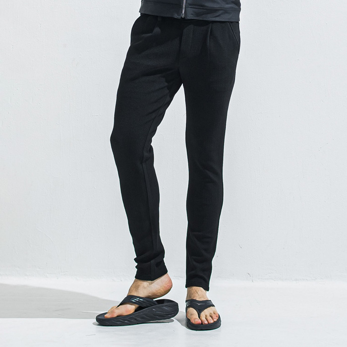 RESOUND CLOTHING(リサウンドクロージング) CHRIS EASY TUCK PANTS RC40-ST-016T B BLACK