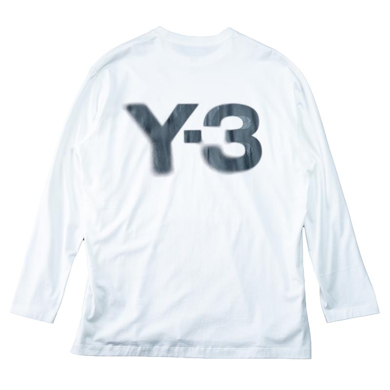 ワイスリー JE9279-APPA24 Y-3 LOGO LS TEE ワイスリー ロゴ LS Tシャツ メンズ 長袖 カットソー ロンT バックプリント
