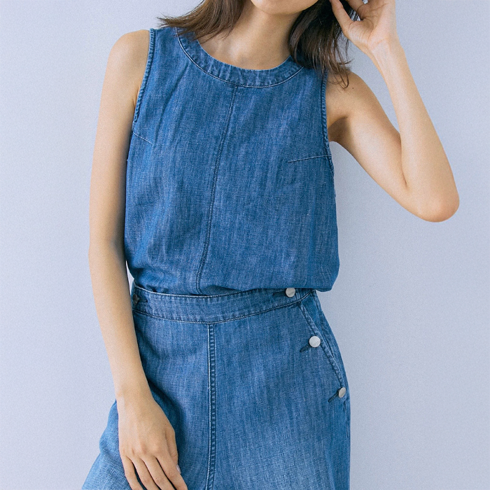 ヘルシーデニム  H119122 Breezy Coconuts(ブリージー ココナッツ)  Mid Used レディース カットソー