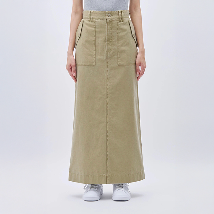 アッパーハイツ  144A343 Breezy THE SANDY(ザ サンディ)  BEIGE レディース スカート