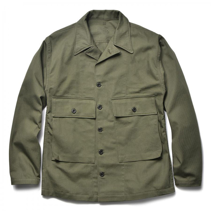 The REAL McCOY'S(ザ・リアルマッコイズ)U.S.N. JACKETS HERRINGBONE TWILL