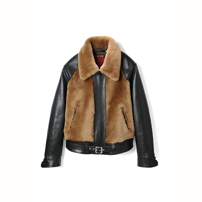 BILTBUCK(ビルトバック)Lot.500 Grizzly Jacket Limited Edition:Black×Camel