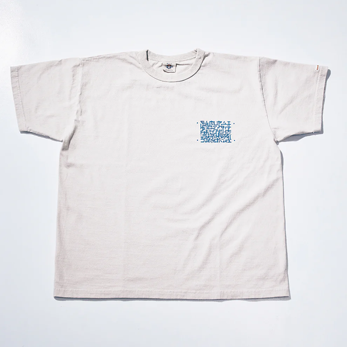 SAMURAI JEANS(サムライジーンズ)SJST26-101 (ヘビーウエイトTシャツ):Light Gray