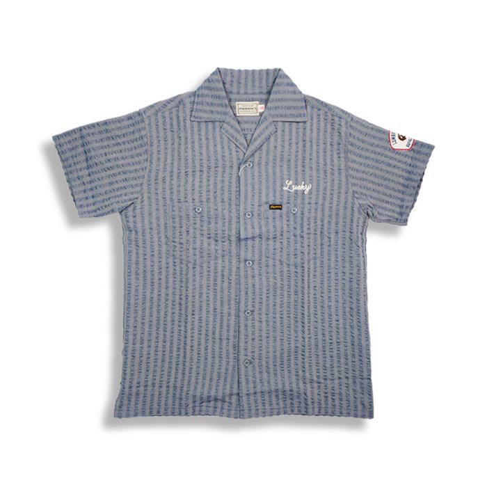 フェローズ 22S-POES1 カスタムワークシャツ 半袖 ダークサックス