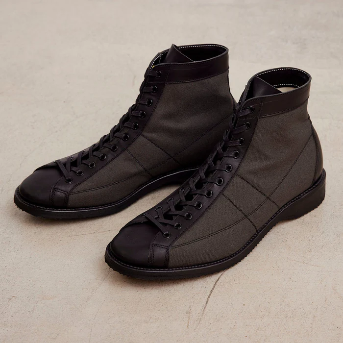 HENRY（ヘンリー）D.GREY CANVAS/VACHETTA BLK