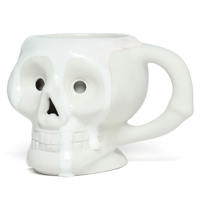 ATTRACTIONS(アトラクションズ)A20033 Skull Mug -White-