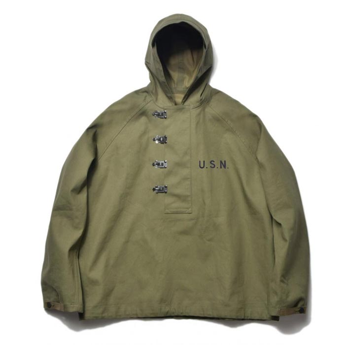 ザ リアルマッコイズ MJ22011 PARKA, WET WEATHER UNIFORM ウェットウェザー パーカ カーキ メンズ