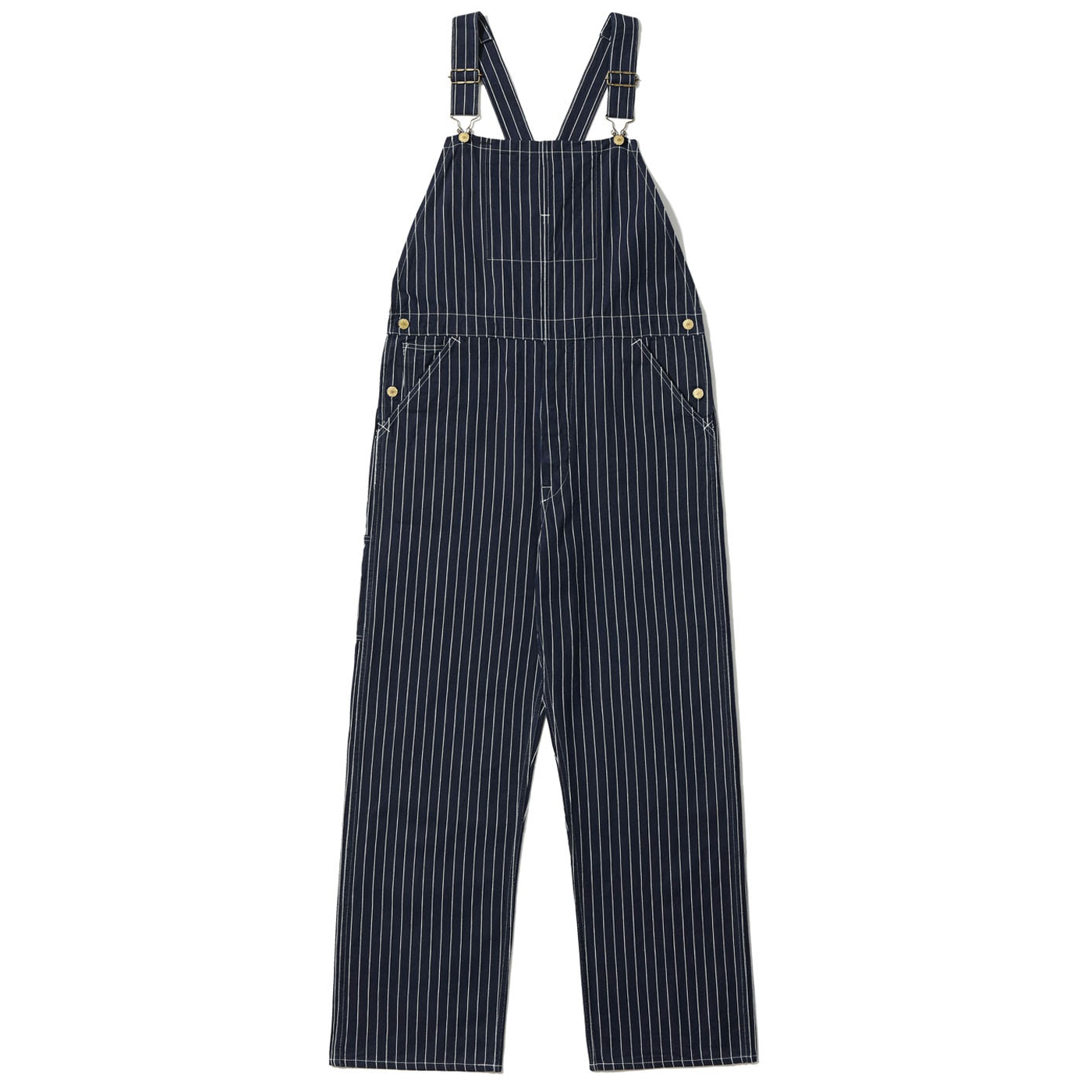 Lot No. HD42498 / HEADLIGHT 8oz. SPECIAL WOVEN STRIPE DENIM LOW BACK OVERALLS