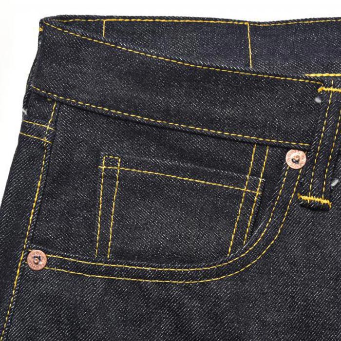 CultureJEANS 超極太バギー ペインターブラックデニム