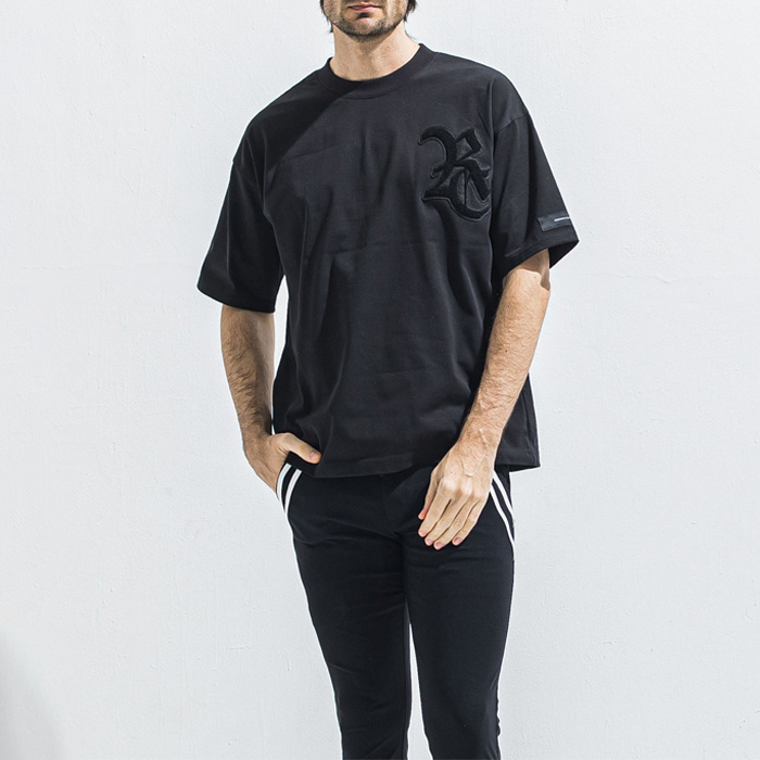 RESOUND CLOTHING(リサウンドクロージング) RC OVER TEE RC40-T-006 BKBK