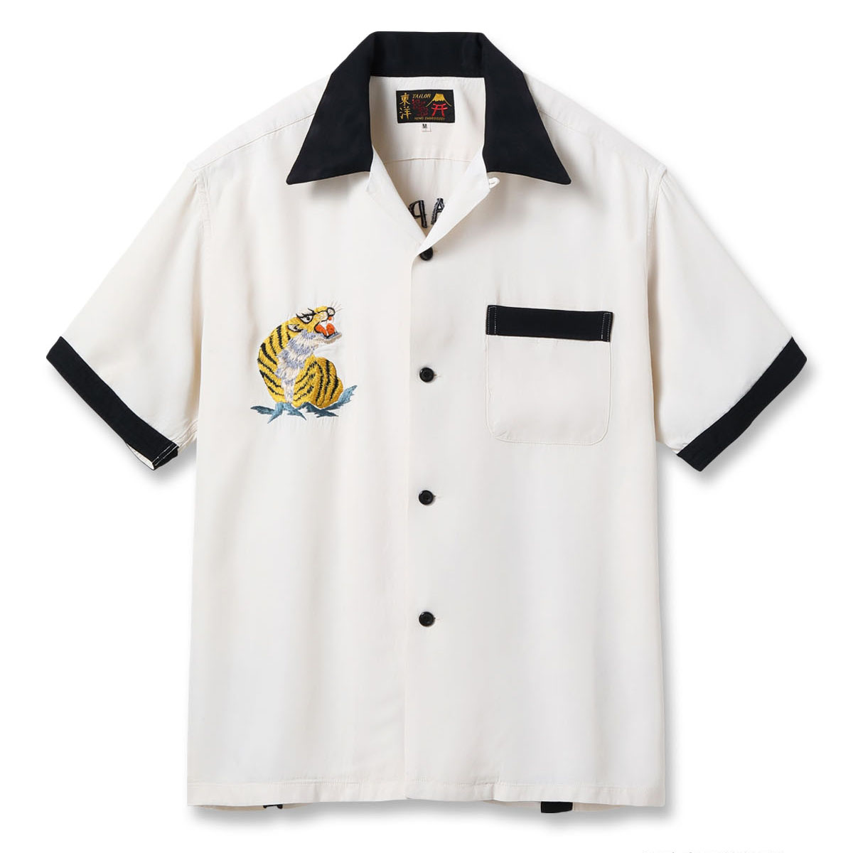 Lot No. TT39508 / SUKA SHIRT “ROARING TIGER”:105) OFF WHITE