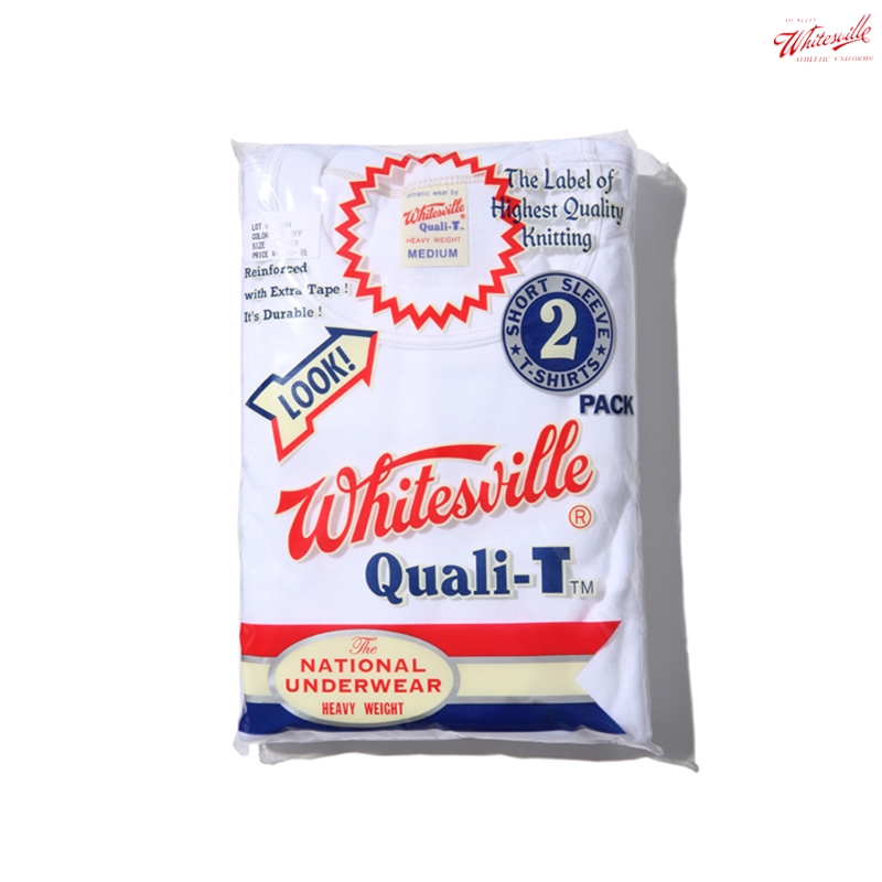 WHITESVILLE 2-PACK T-SHIRT:WHITE