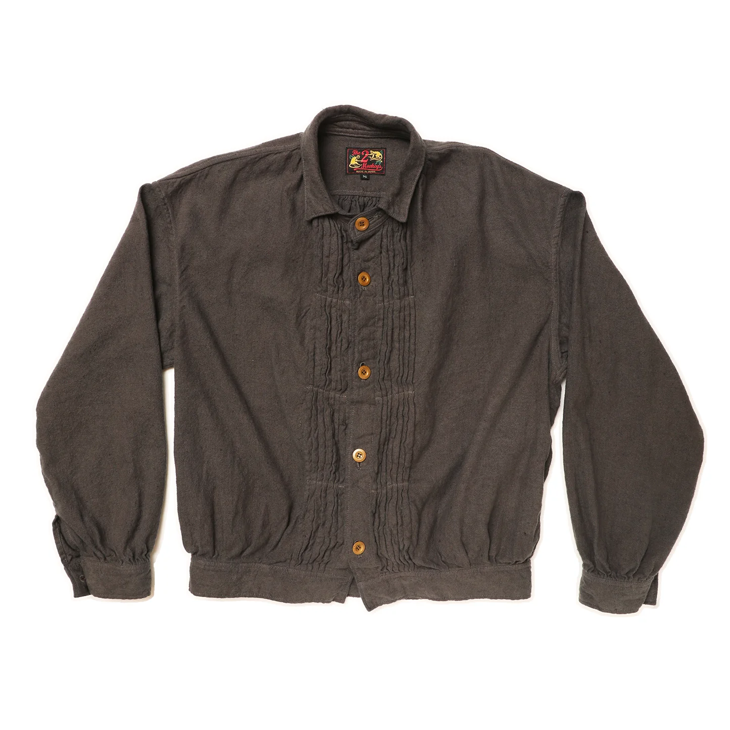The 2 Monkeys French Work Blouse 【TM11451】