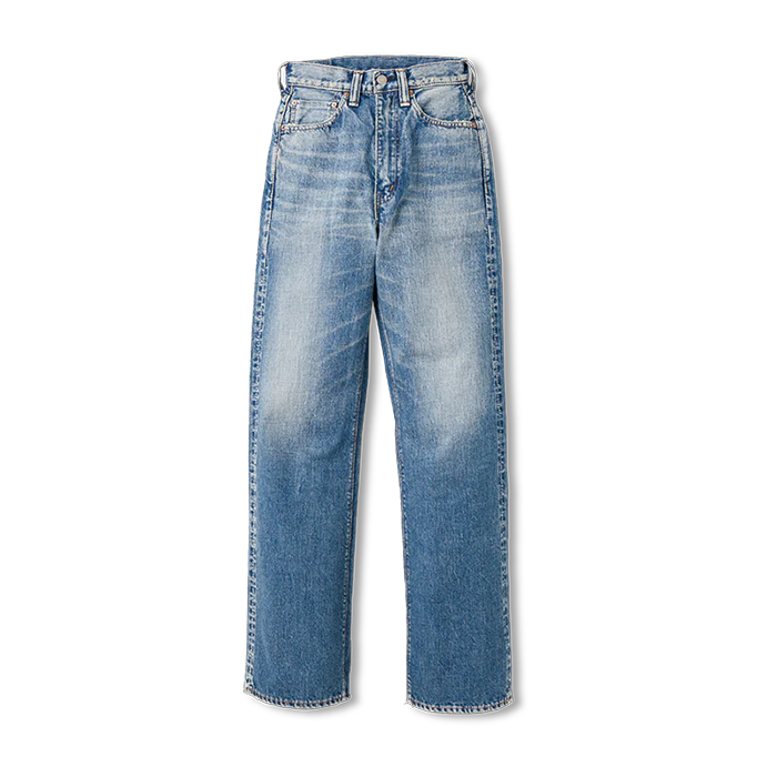 FULL COUNT(フルカウント)0107SSHW Womens Wide Straight ”Monroe” Denim HW (Super Smooth)
