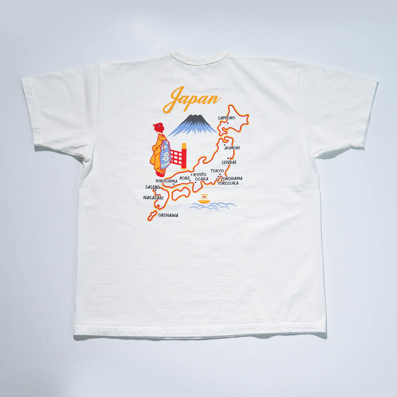 SCT25-101 ヘビーウエイトTシャツ:WHITE
