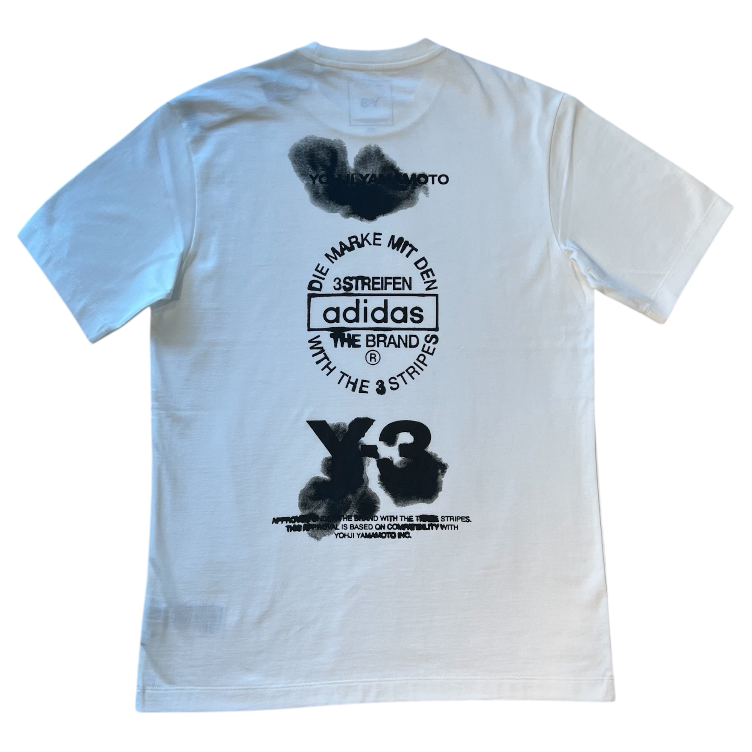 Y-3 JZ0712-APPA25 GRAPHIC SHORT SLEEVE TEE ワイスリー Tシャツ ホワイト 半袖 ユニセックス