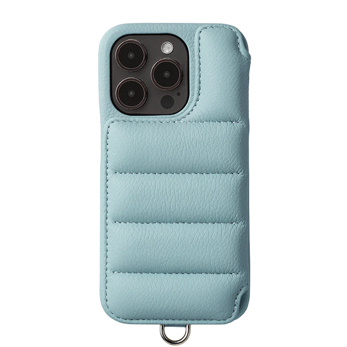 DEMIU BALLON iPhone スマホケース レザー スカイブルー デミュウ