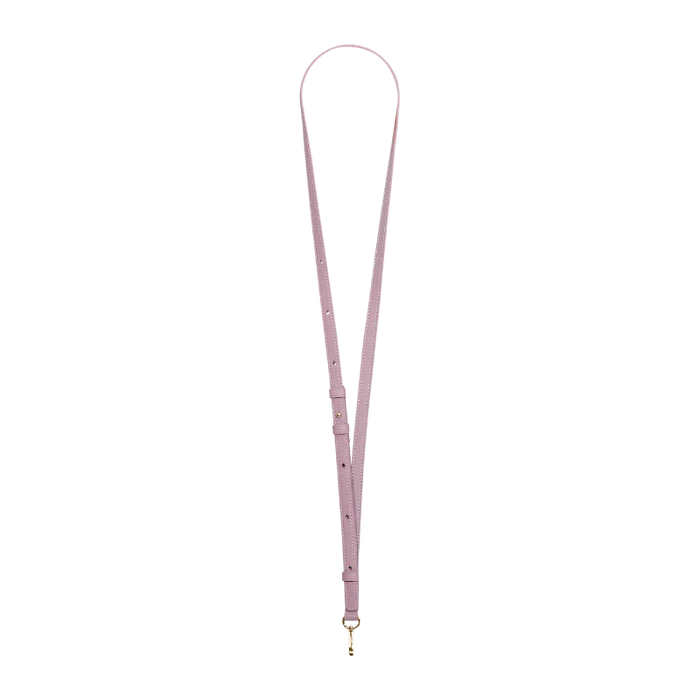 DEMIU STRAP 130cm iPhone スマホ アクセサリー レザー ストラップ ライラック デミュウ