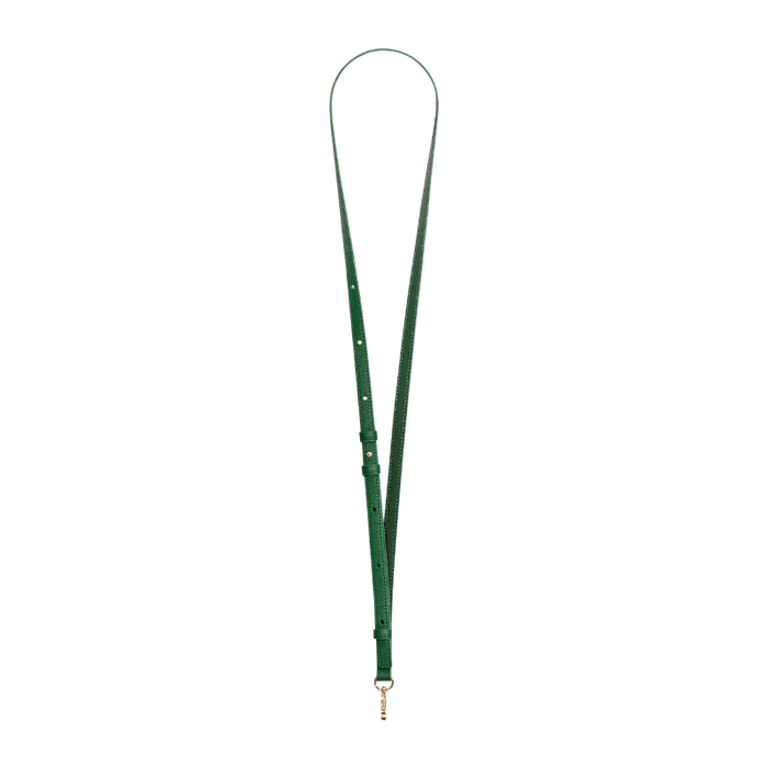DEMIU STRAP 130cm iPhone スマホ アクセサリー レザー ストラップ グリーン デミュウ