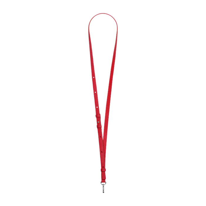 DEMIU STRAP 130cm iPhone スマホ アクセサリー レザー ストラップ ルビー デミュウ