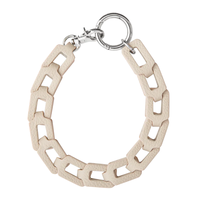 DEMIU Hand STRAP Rectangle iPhone スマホ アクセサリー レザー ストラップ ベージュ デミュウ