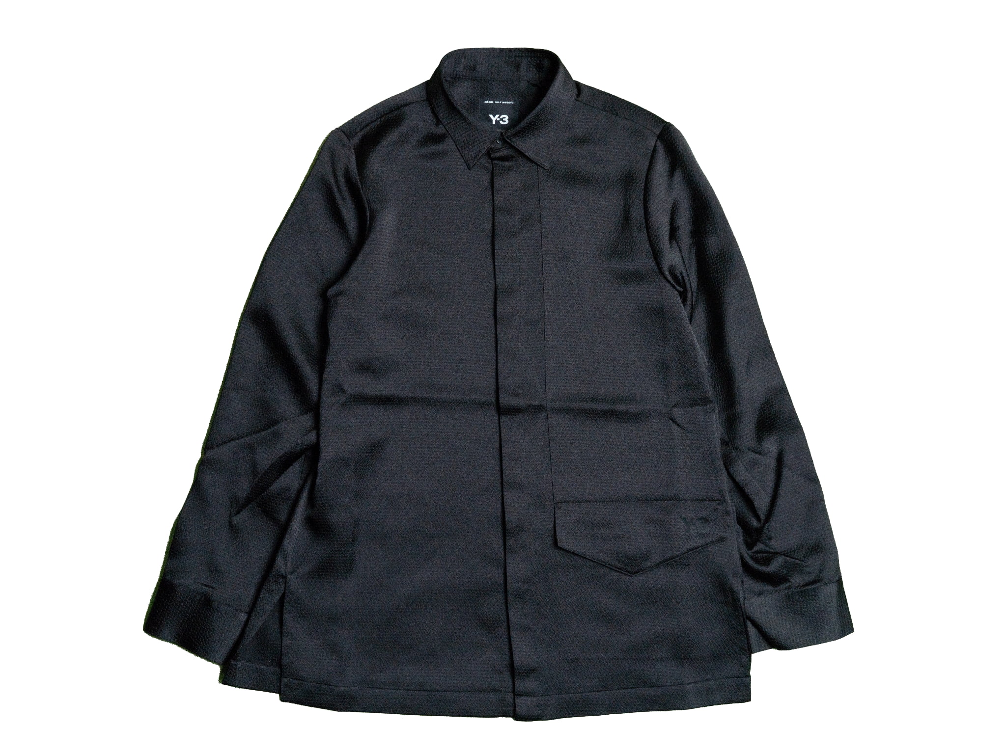Y-3 IN4397-APPA24 TCH SEER SHIRT ワイスリー 長袖シャツ ブラック ユニセックス シアサッカー